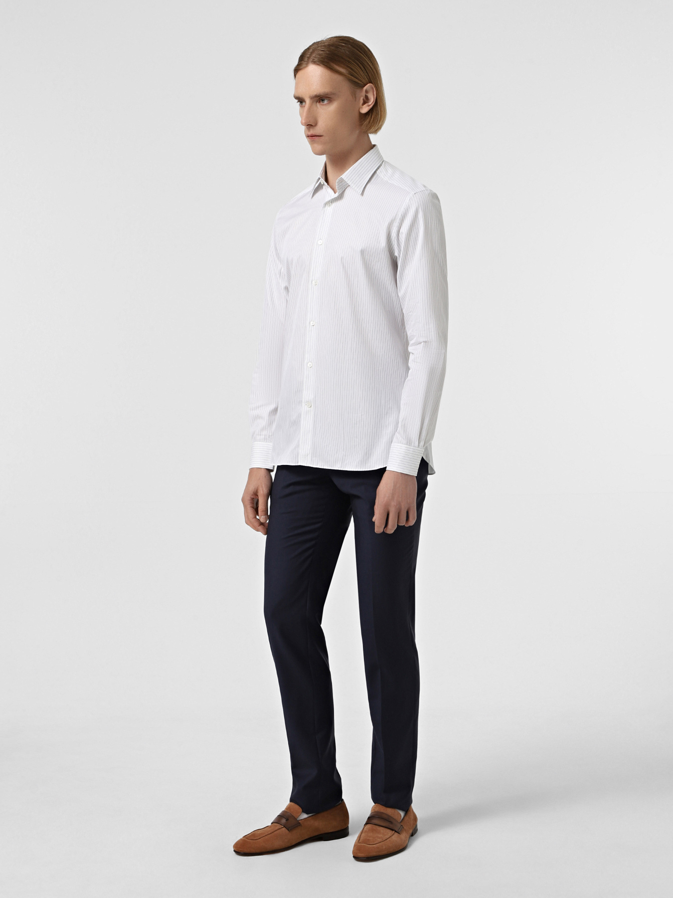 Рубашка повседневная ERMENEGILDO ZEGNA модель 7015059YS0CAG Фото