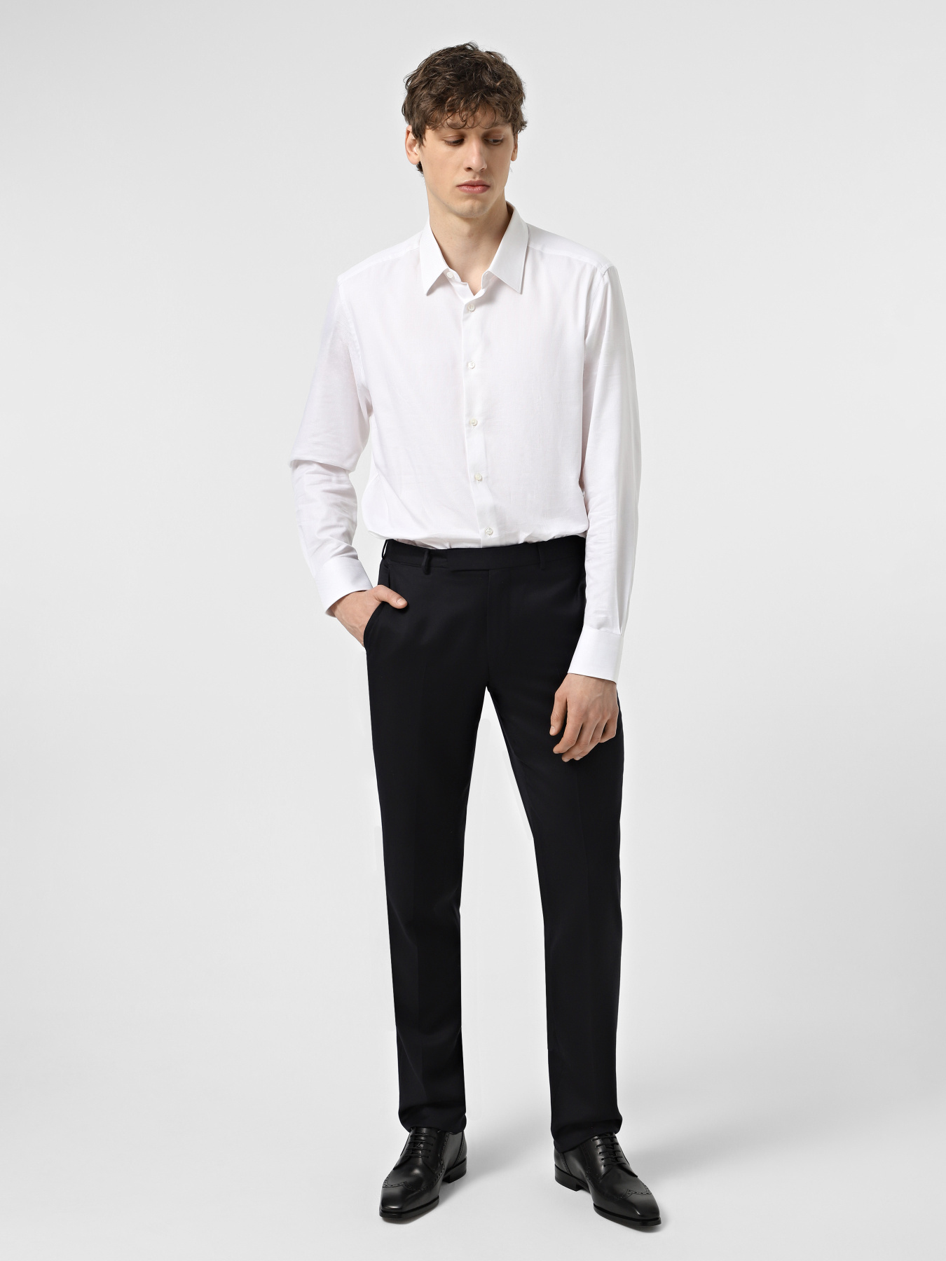 Повседневные штаны ERMENEGILDO ZEGNA модель 813F0575TB126R Фото