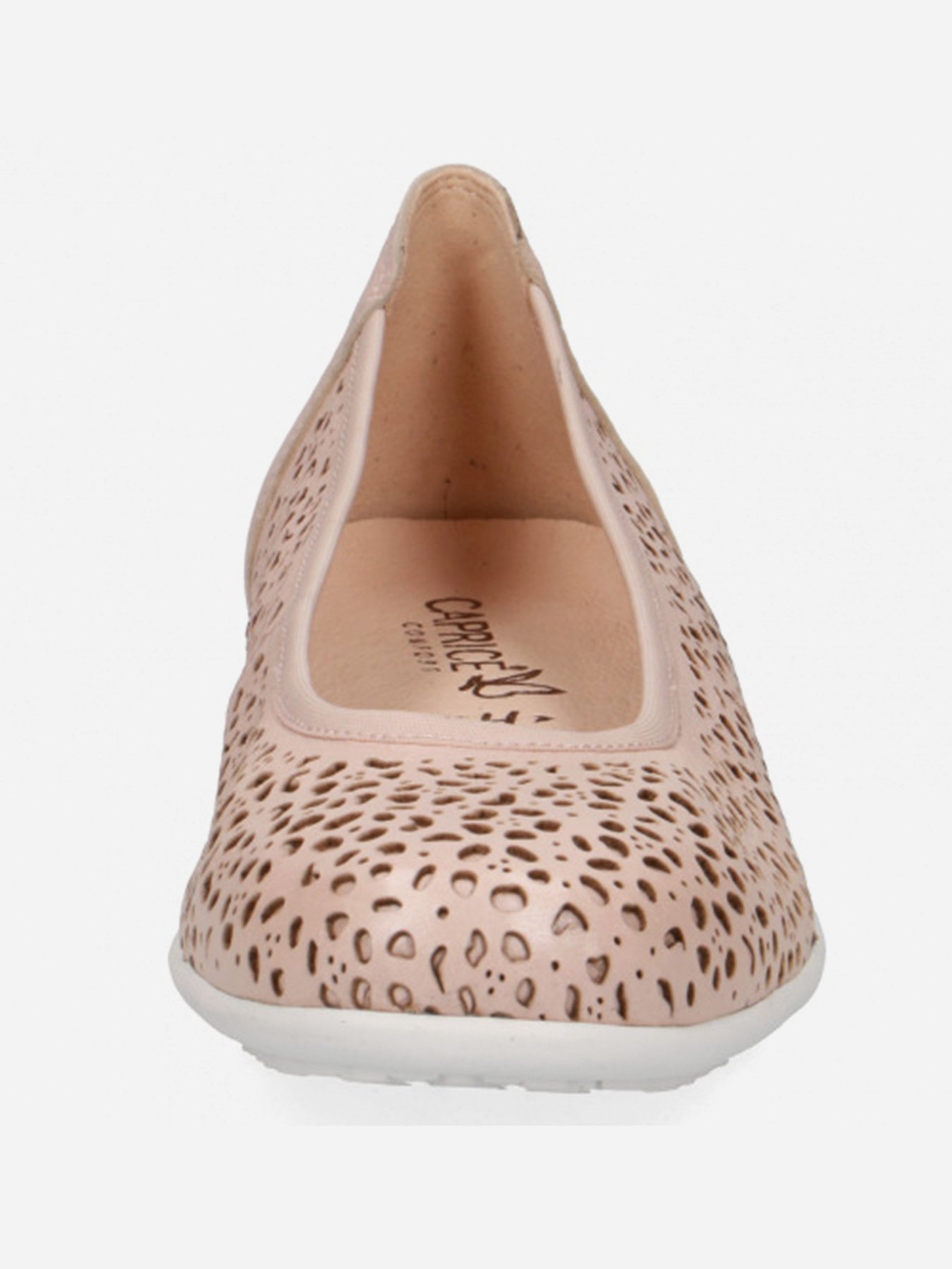Балетки Caprice модель 9-9-22100-26 421 NUDE DEER PERL Фото