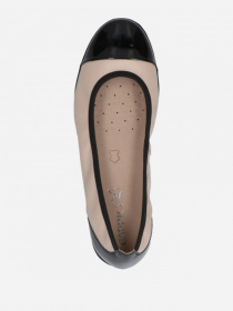 Балетки Caprice модель 9-9-22103-26 415 BEIGE/BLACK Фото
