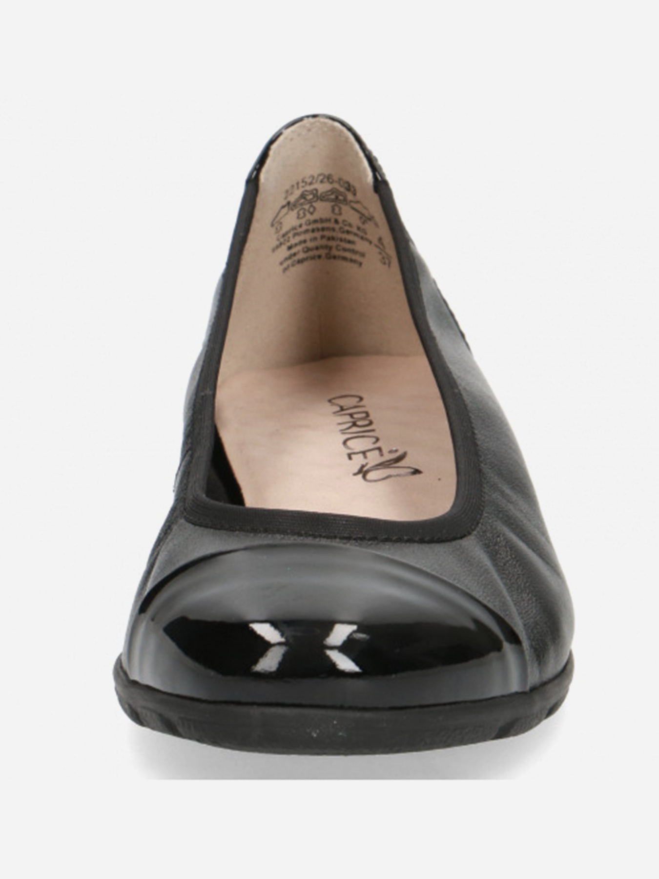 Балетки Caprice OnAir модель 9-9-22152-26 033 BLACK NAP/PAT. Фото