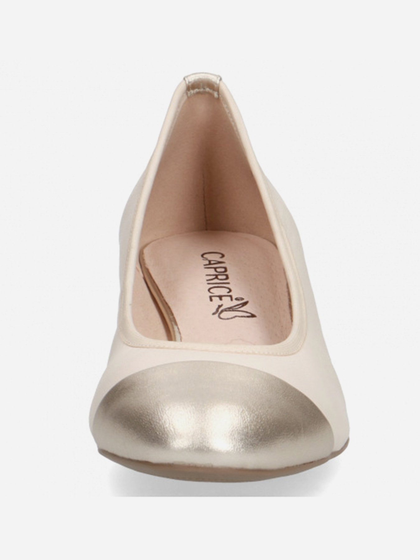 Туфли Caprice модель 9-9-22300-26 491 CREAM/LT GOLD Фото