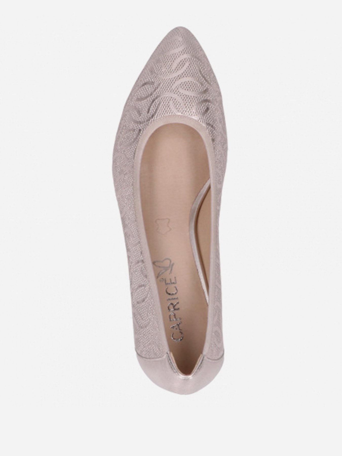 Туфлі Caprice модель 9-9-22401-26 510 ROSE METALLIC Фото