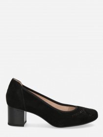 Туфлі Caprice модель 9-9-22407-26 004 BLACK SUEDE Фото