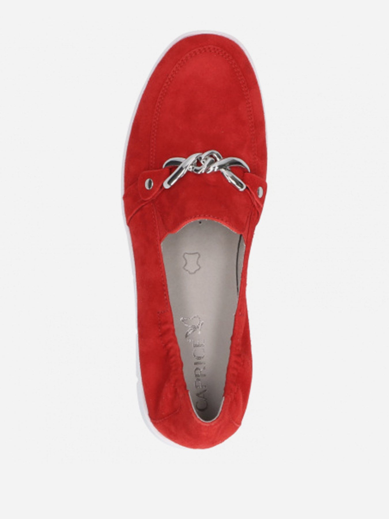 Слипоны Caprice модель 9-9-24752-26 524 RED SUEDE Фото