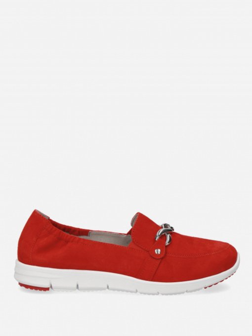 Слипоны Caprice модель 9-9-24752-26 524 RED SUEDE Фото