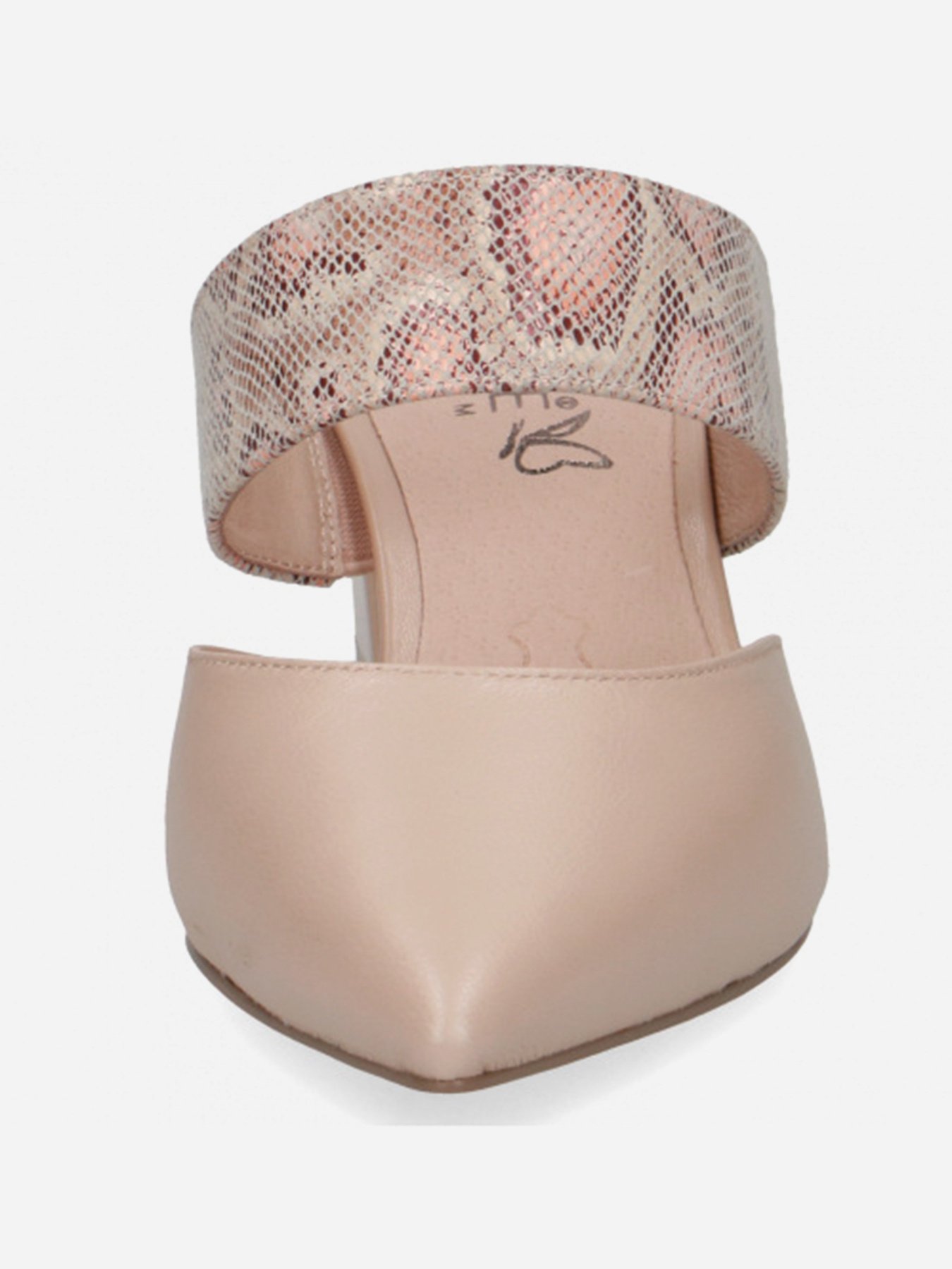 Шлепанцы Caprice модель 9-9-27300-26 493 BEIGE SNAKE CO Фото