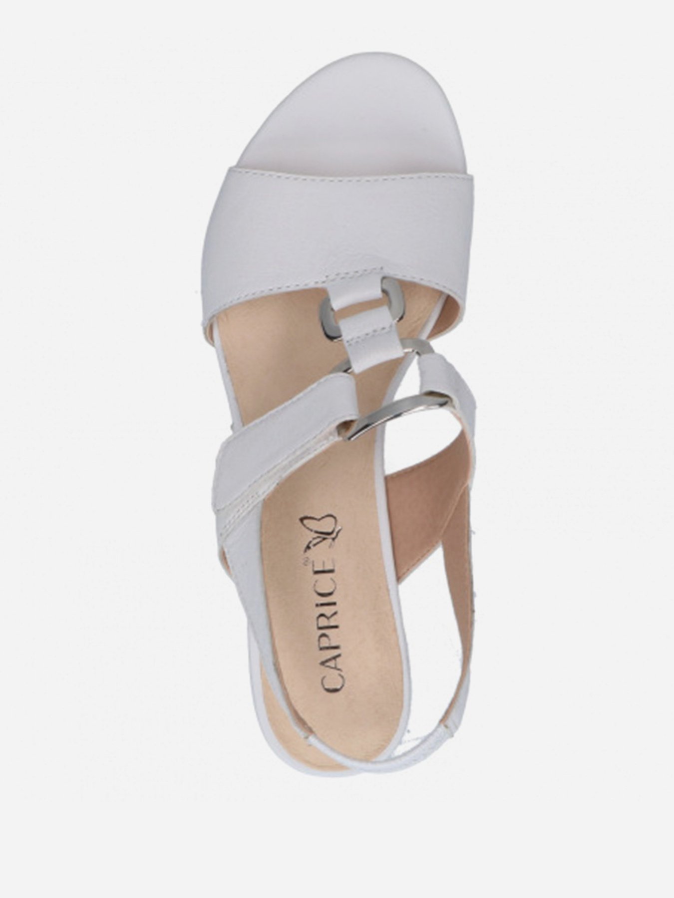 Босоніжки Caprice модель 9-9-28203-26 102  WHITE NAPPA Фото