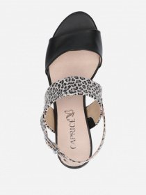 Босоножки Caprice модель 9-9-28300-26 096 BLACK LEO COMB Фото