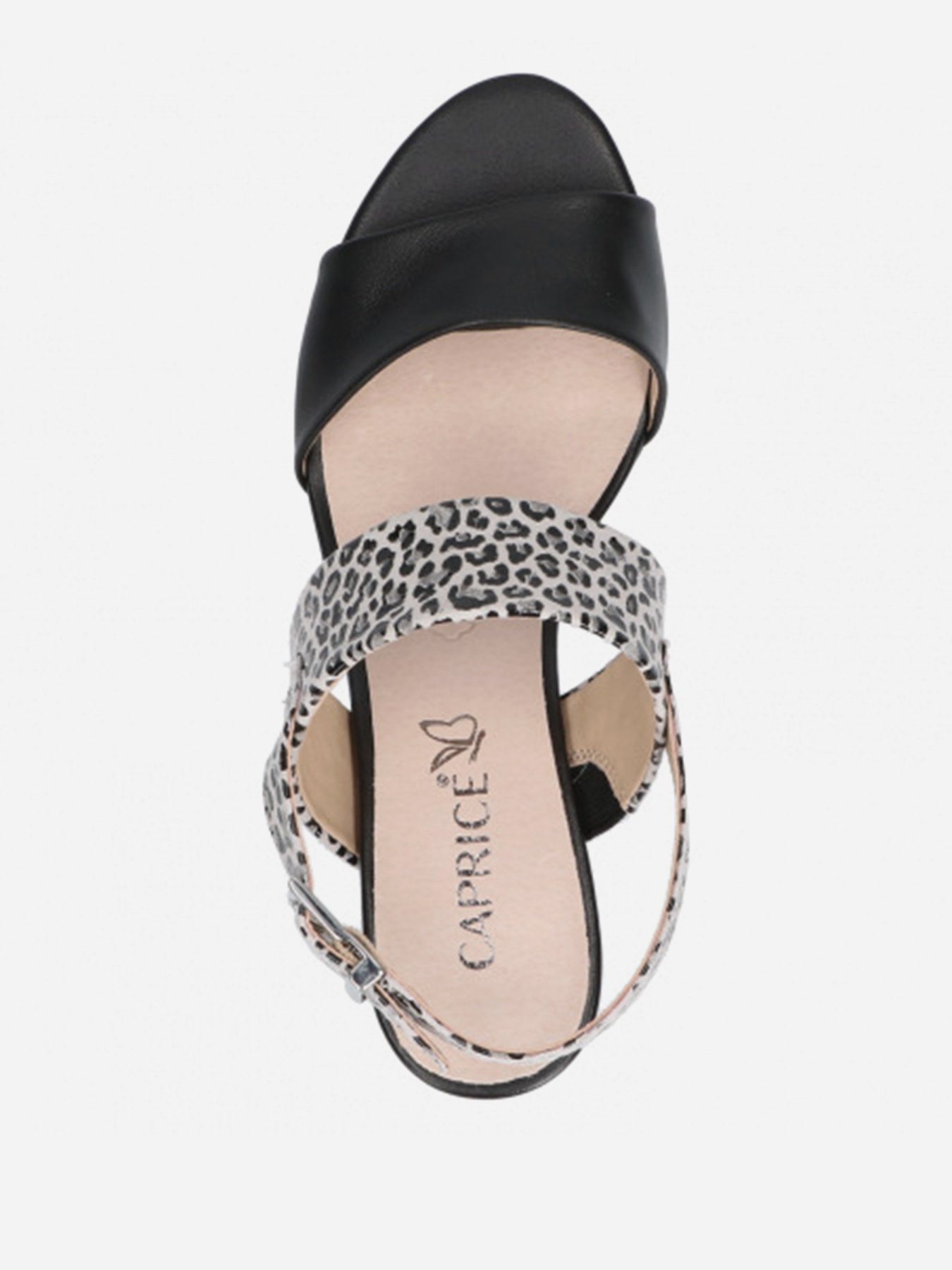 Босоножки Caprice модель 9-9-28300-26 096 BLACK LEO COMB Фото