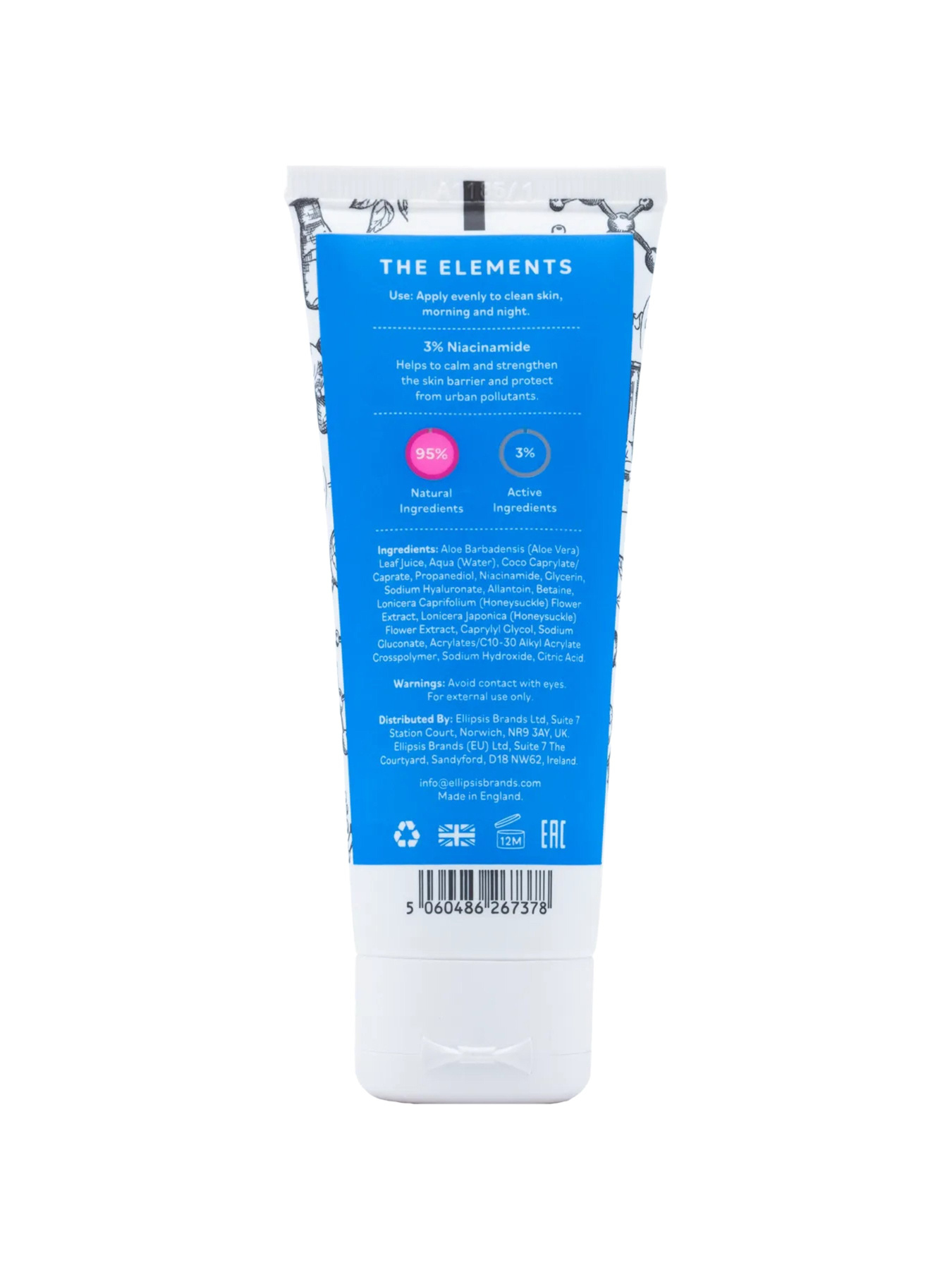 Гель для лица The Elements модель 5060486267378 Фото