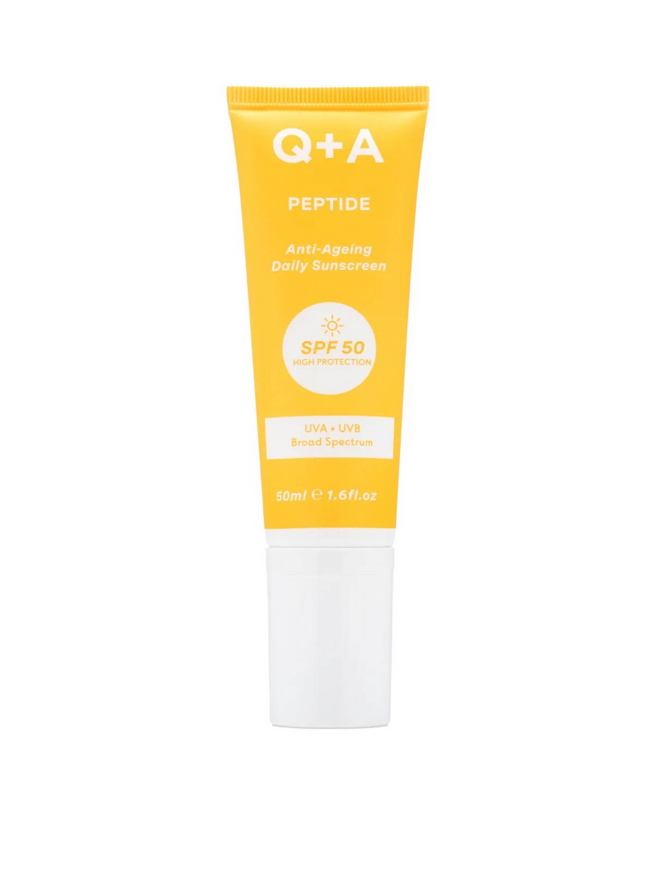 Солнцезащитный крем для лица Q+A модель 5060486267842 Фото