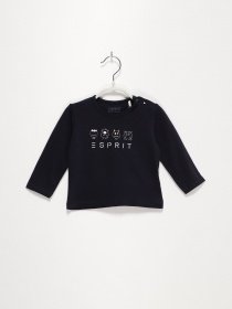 Лонгслів Esprit модель 7040821002_т.синій комб. Фото