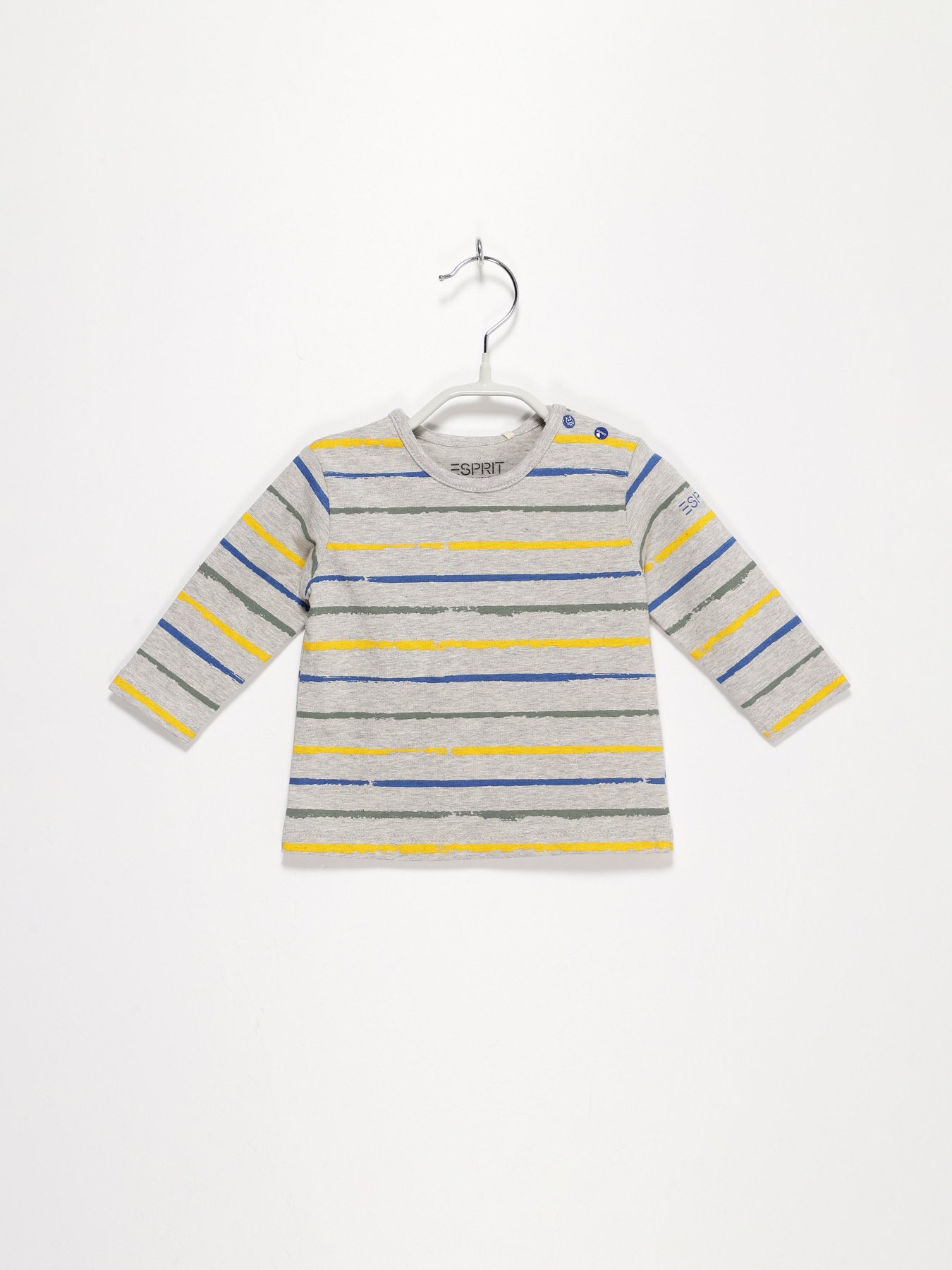 Лонгслів Esprit модель 7040821003_сірий комб. Фото