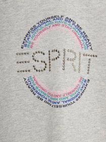 Лонгслів Esprit модель 7040851006_сірий комб. Фото