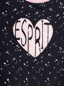 Лонгслив Esprit модель 7040811004_т.синій комб. Фото