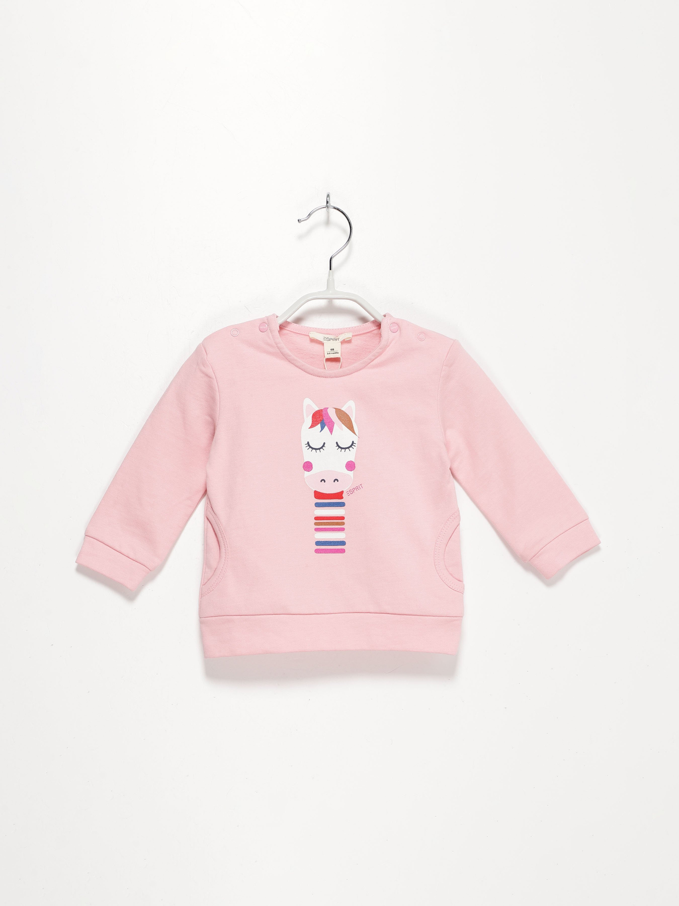 Свитшот Esprit модель 7040911504_рожевий комб. Фото