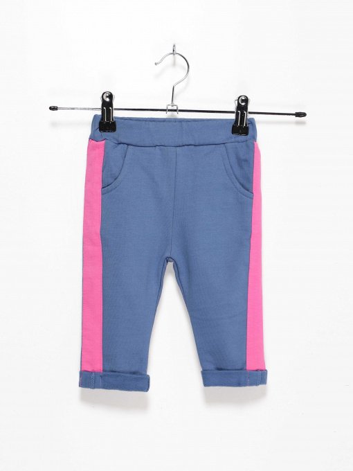 Повседневные штаны Esprit модель 7040912303_синій з рожевим Фото