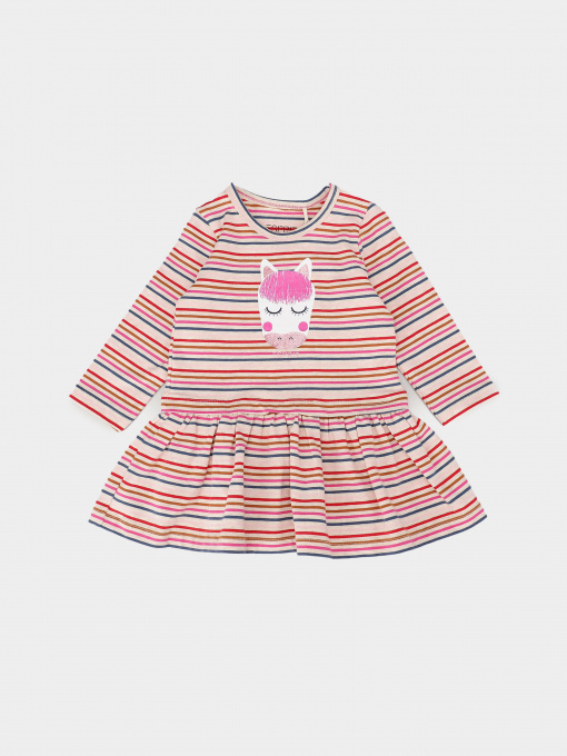 Платье мини Esprit модель 7040913102_комб. Фото