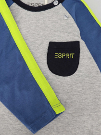 Лонгслів Esprit модель 7040921002_сірий комб. Фото