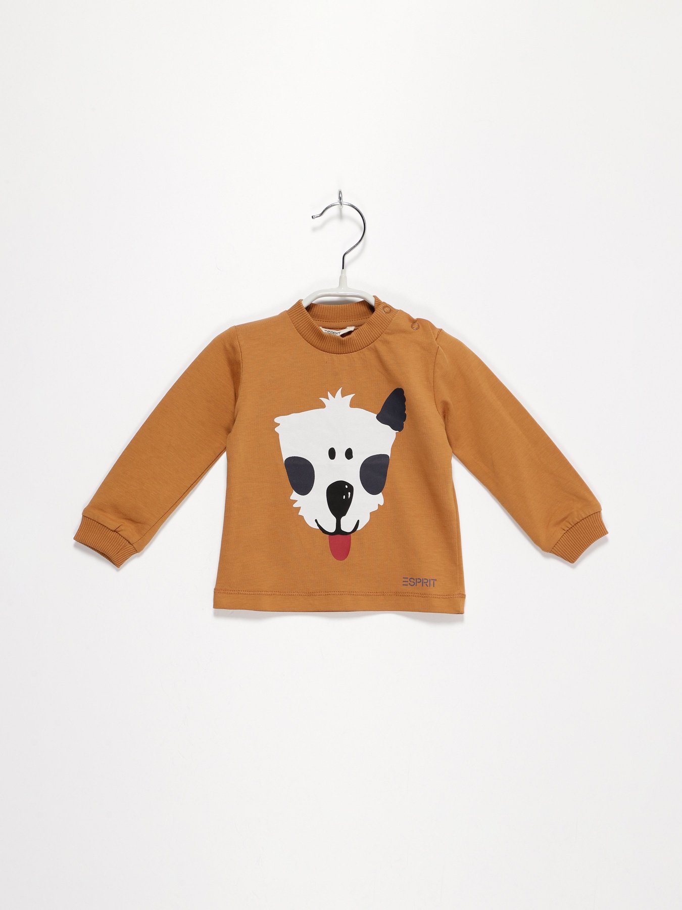 Лонгслив Esprit модель 7040921003_с.коричневий комб. Фото