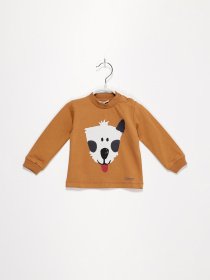 Лонгслив Esprit модель 7040921003_с.коричневий комб. Фото