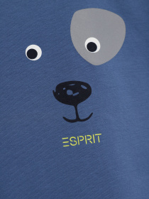 Лонгслів Esprit модель 7040921004_синій комб. Фото