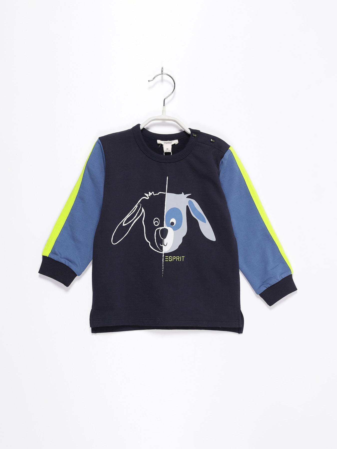 Лонгслив Esprit модель 7040921504_т.синій комб. Фото