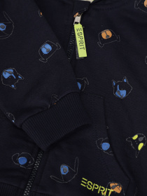 Кофта спортивная Esprit модель 7040921701_т.синій комб. Фото