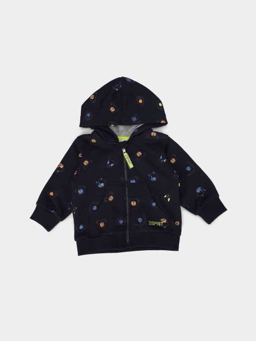 Кофта спортивная Esprit модель 7040921701_т.синій комб. Фото