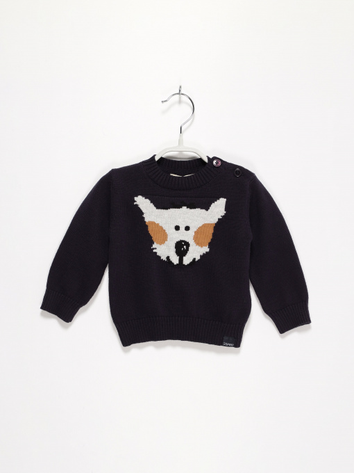 Джемпер Esprit модель 7040921801_т.синій комб. Фото