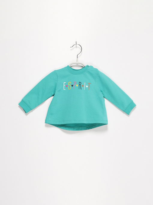 Лонгслів Esprit модель 7040811502_бірюзовий Фото