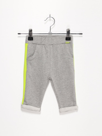 Брюки повседневные Esprit модель 7040922301_сірий з салатовим Фото