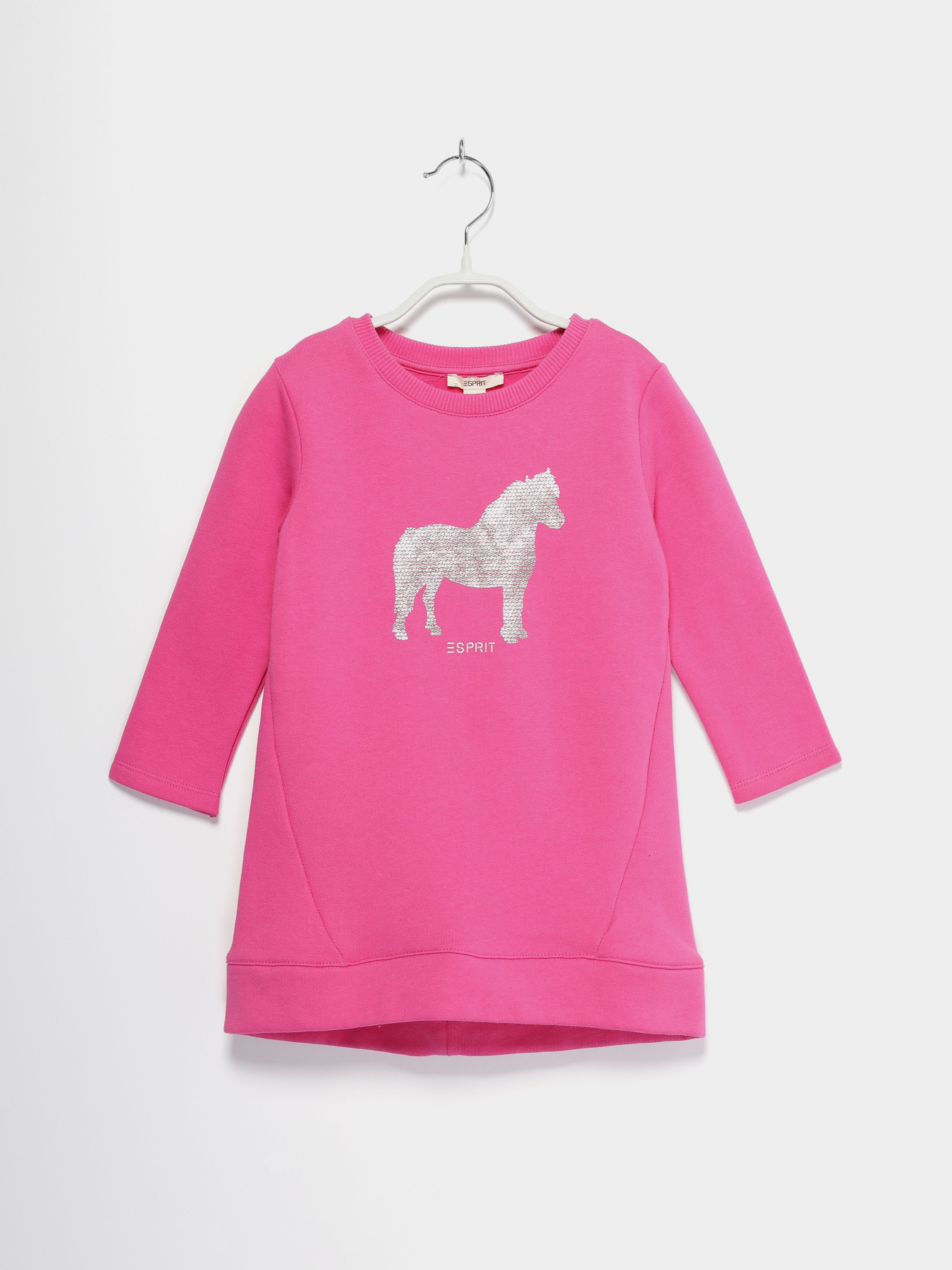 Платье мини Esprit модель 7040933101_рожевий комб. Фото