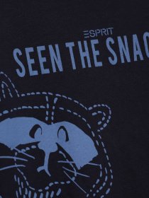 Лонгслив Esprit модель 7040941003_т.синій з синім Фото