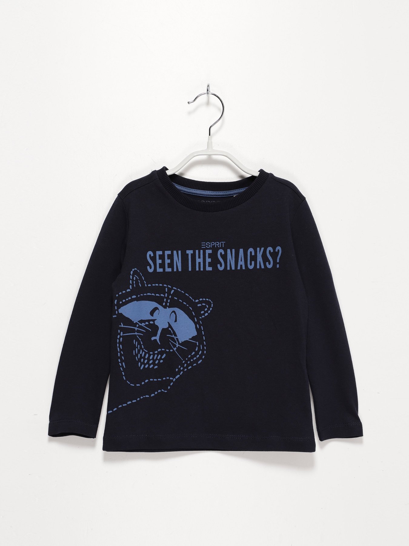 Лонгслів Esprit модель 7040941003_т.синій з синім Фото