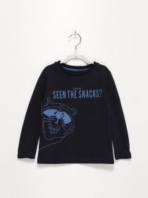 Лонгслів Esprit модель 7040941003_т.синій з синім Фото