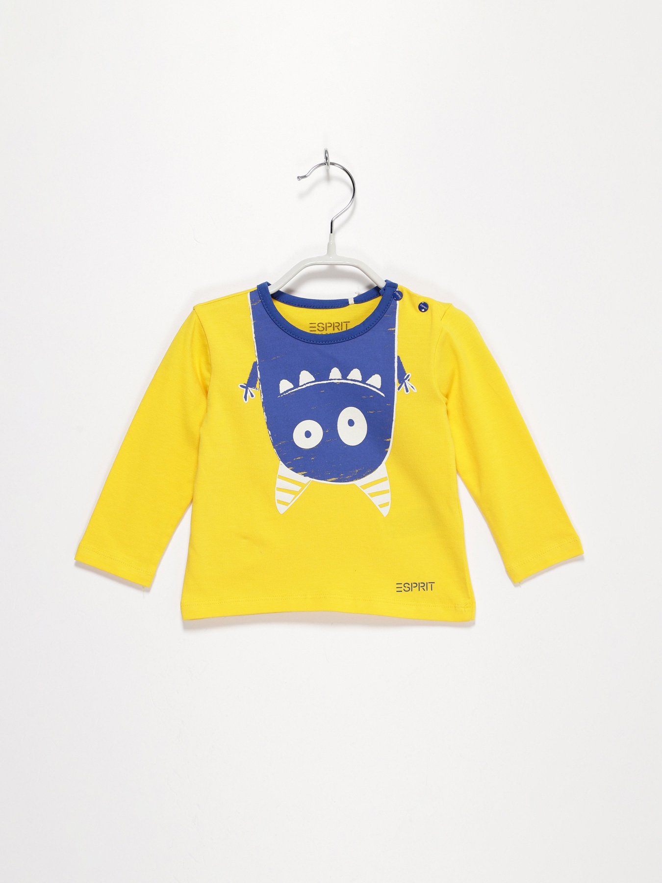 Лонгслив Esprit модель 7040821001_жовтий комб. Фото