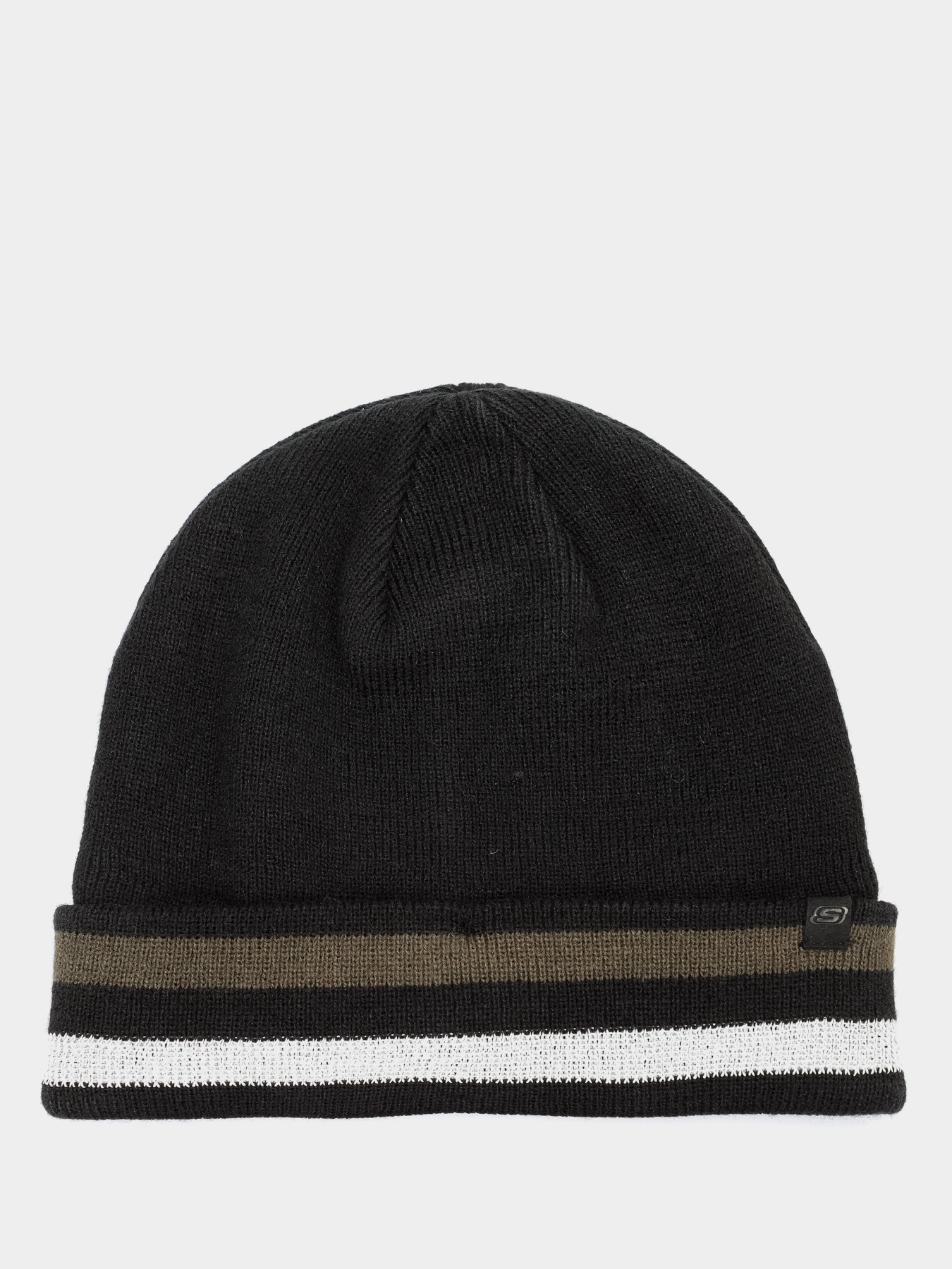 Шапка Skechers Striped Cuff модель SMK1005BLK Фото