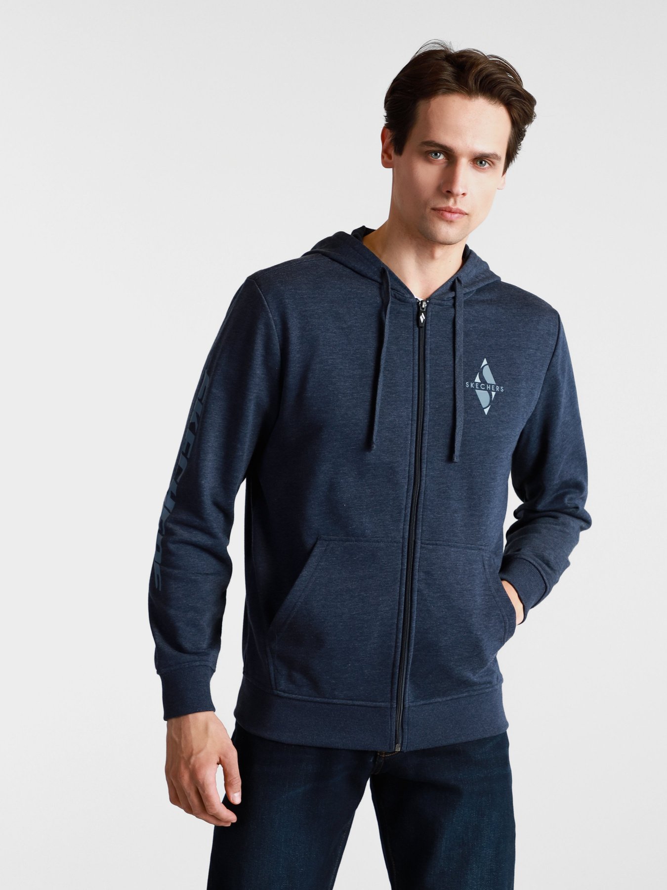 Кофта Skechers Apparel Expedition модель M1JA107 NVY Фото