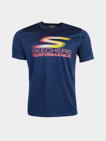 Футболка Skechers Performance модель EMTS3 NVY Фото