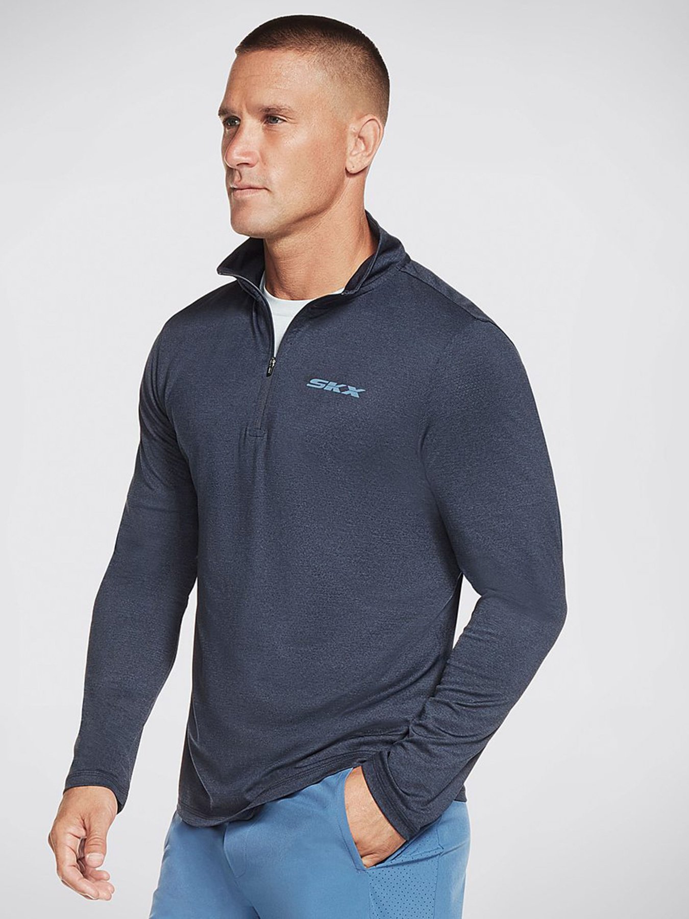 Кофта спортивна Skechers Skech-Air модель M1LT132 NVY Фото
