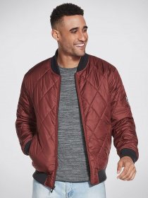 Бомбер Skechers APEX модель M3JA149 DKBR Фото