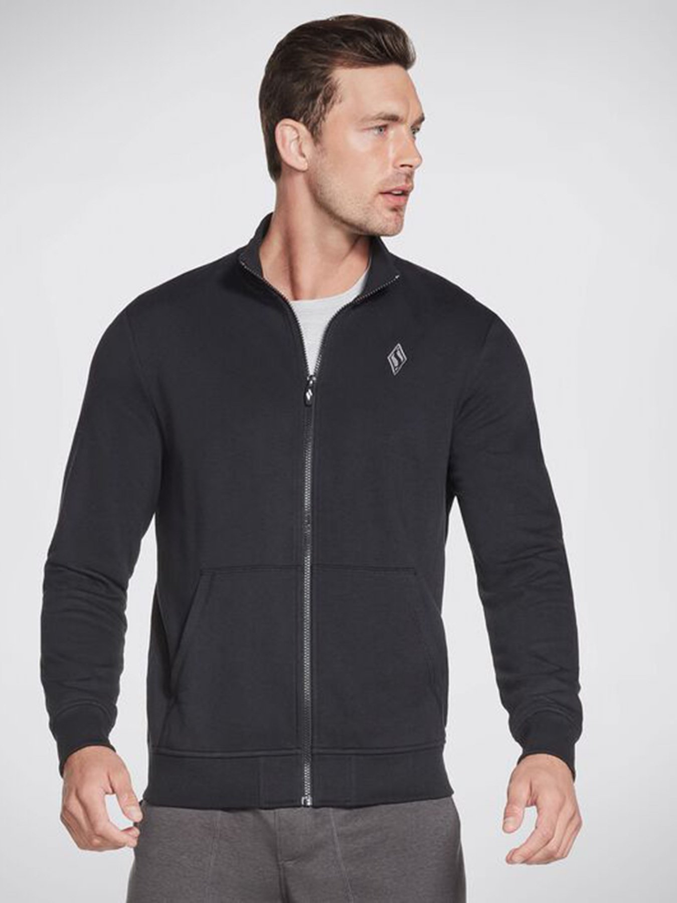 Кофта Skechers GOWALK EVERYWHERE модель M3JA195 BLK Кофта Skechers GOWALK EVERYWHERE модель M3JA195 BLK Фото