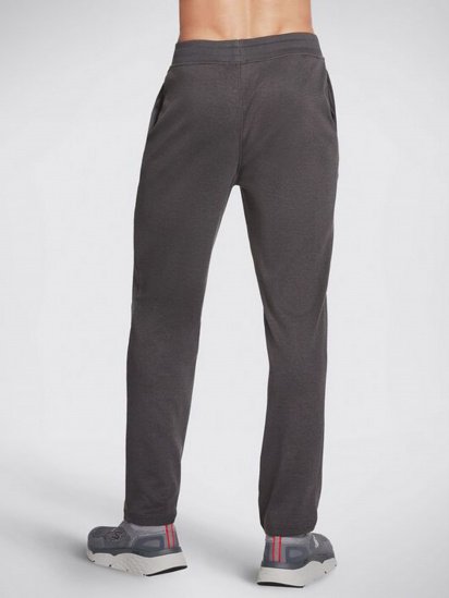 Штани спортивні Skechers GOKNIT PIQUE Lounge Pant модель M3PT70 CHAR — фото - INTERTOP