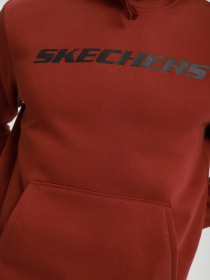 Худи Skechers Heritage Pullover Hoodie модель MHD12 DKBR Фото