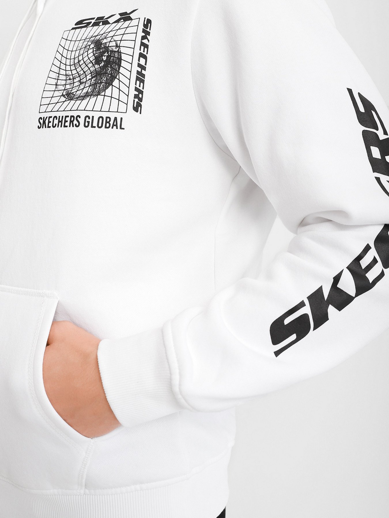 Худи Skechers SKX Global модель MHD44 WHT Фото