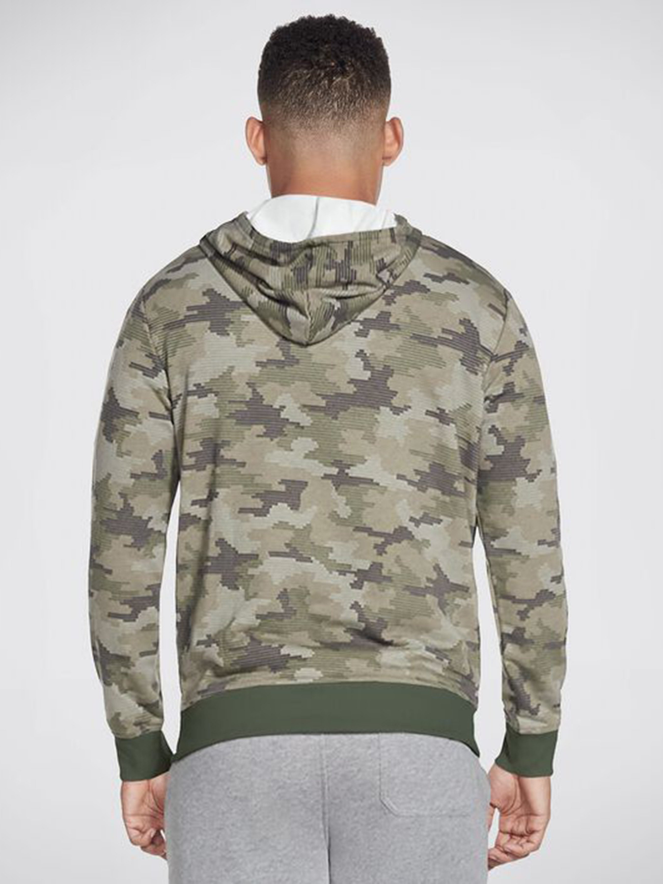 Худи Skechers Boundless Heritage Pullover Hoodie модель M3HD46 CAMO Фото