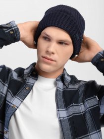 Шапка Skechers Waffle Knit Beanie Hat модель SMK1015NVY Фото