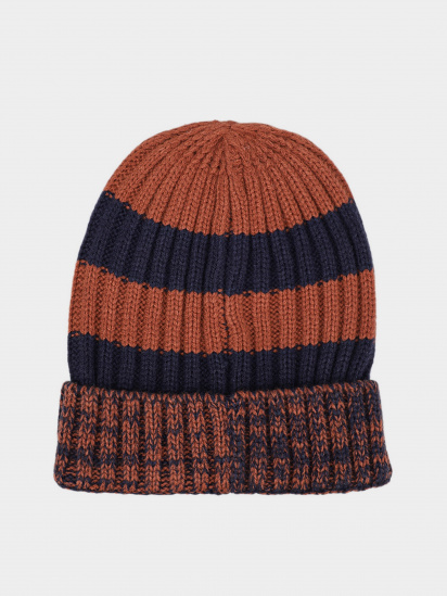 Шапка Skechers Marled Stripe Beanie Hat модель SMK1011BRN — фото - INTERTOP